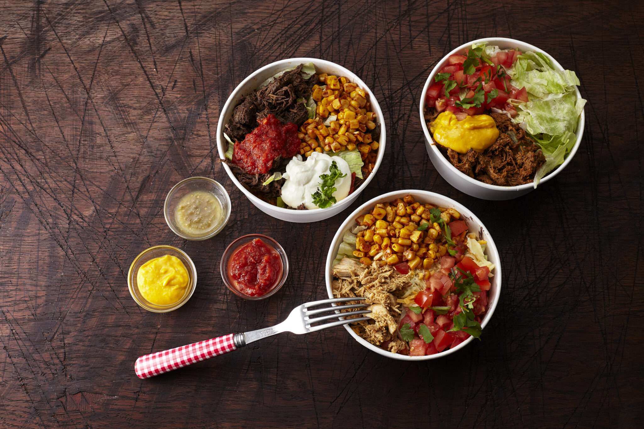 Burrito Bowls mit frischen Zutaten
