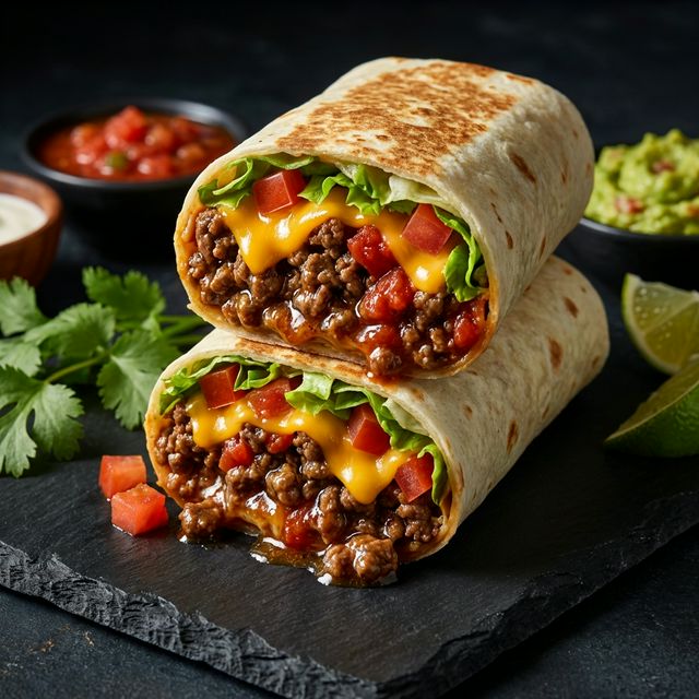 Classic Beef Burrito